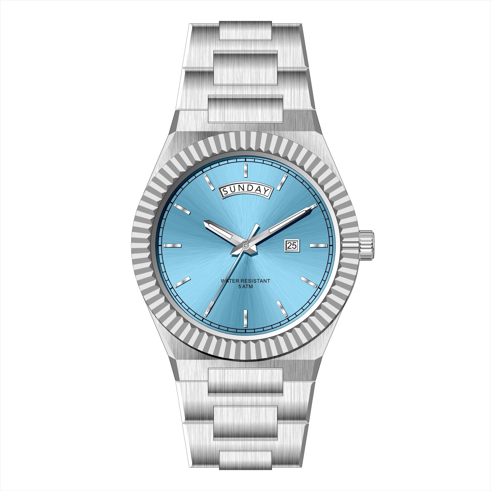 Business Gentleman's Log-Type Quartz Waterproof Steel Strap - Zentrova Business Gentleman's Log-Type Quartz Waterproof Steel Strap - Zentrova